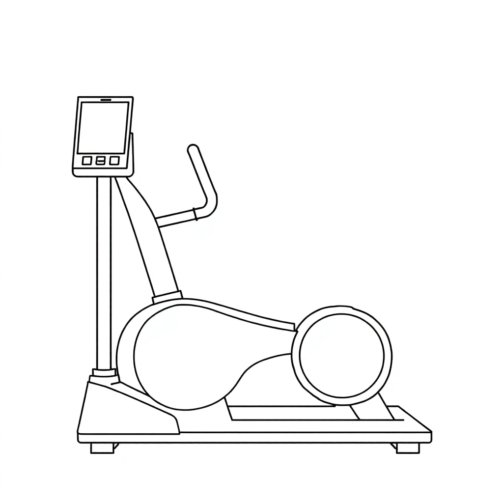 fitness equipment Coloring Pages