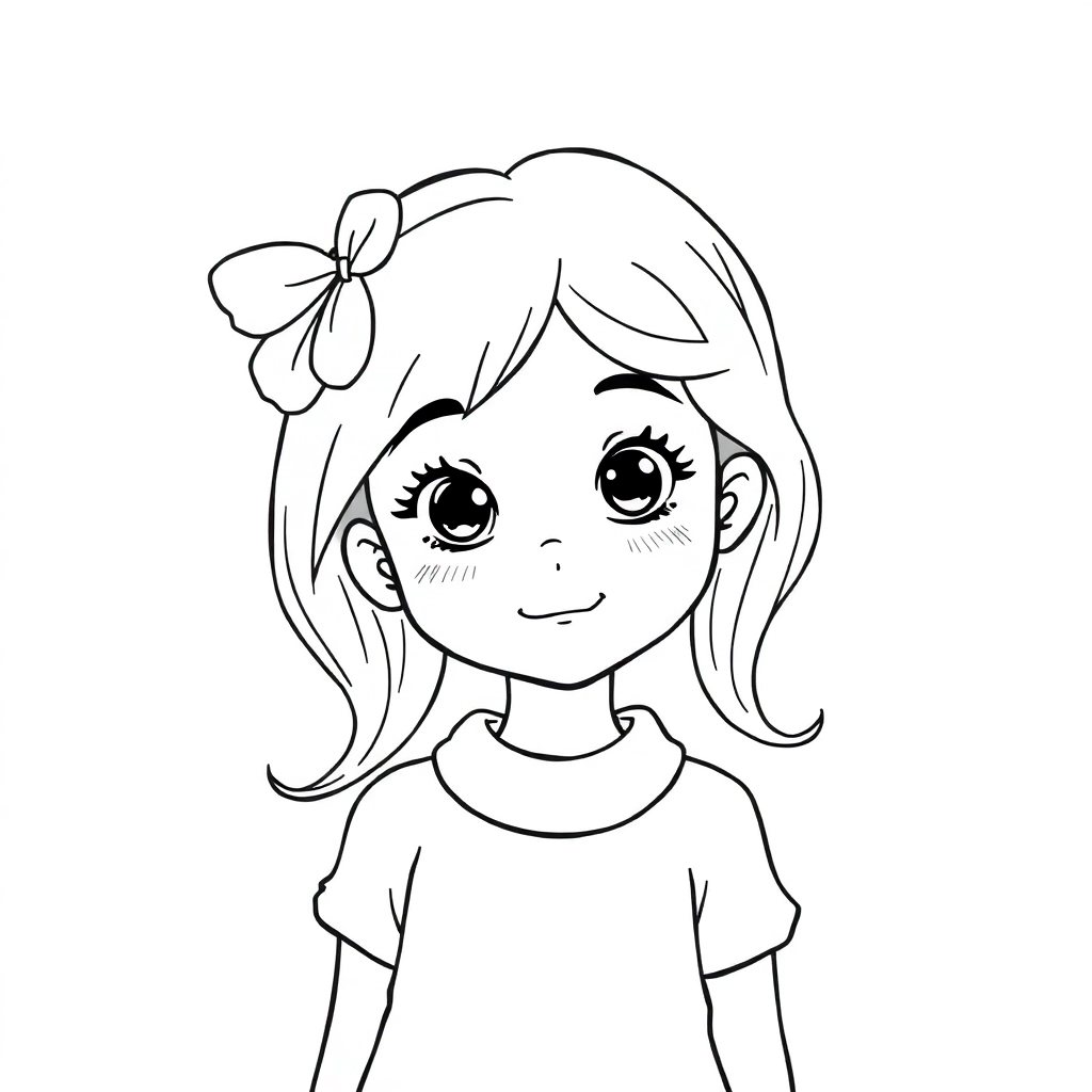Girl Coloring Pages