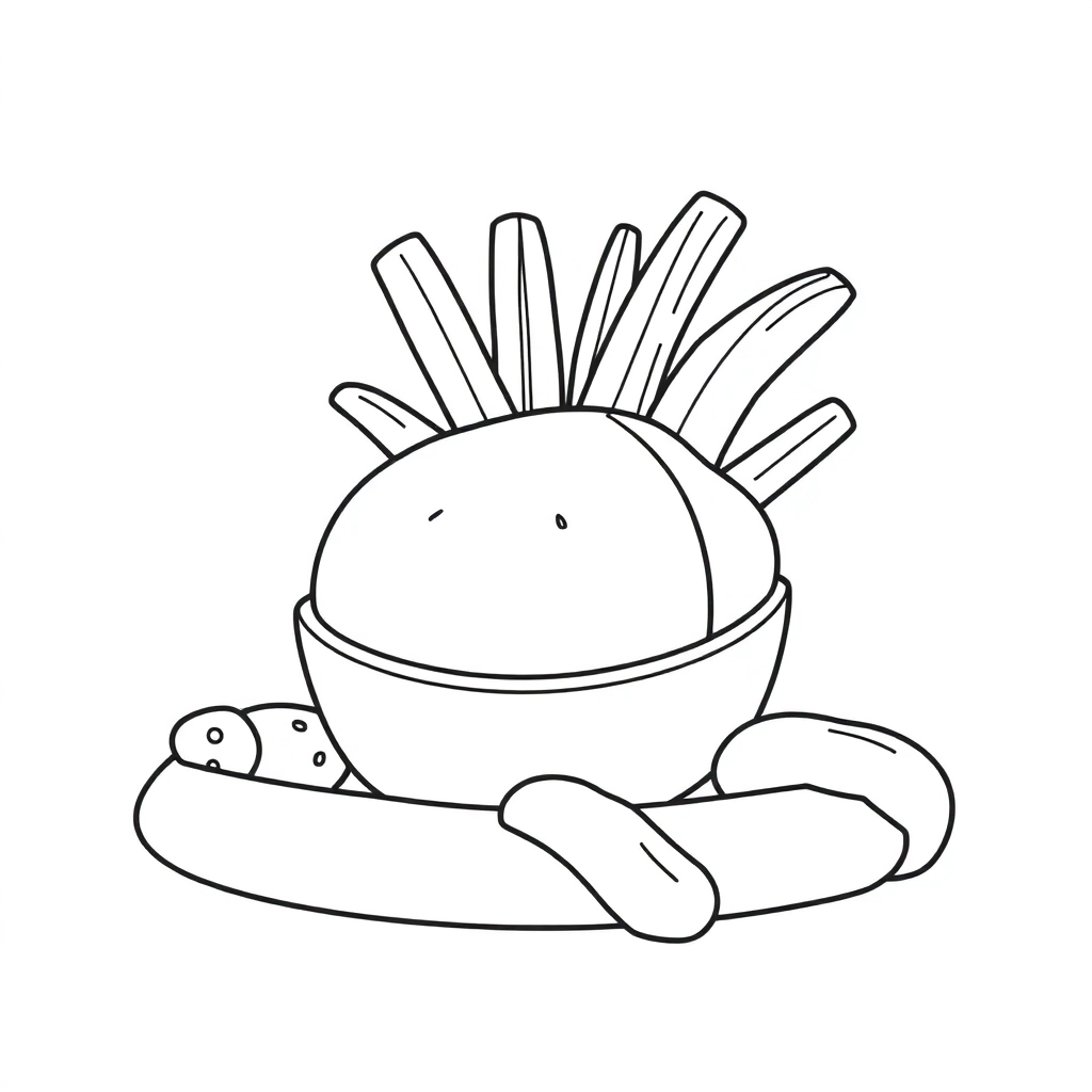 food  Coloring Pages