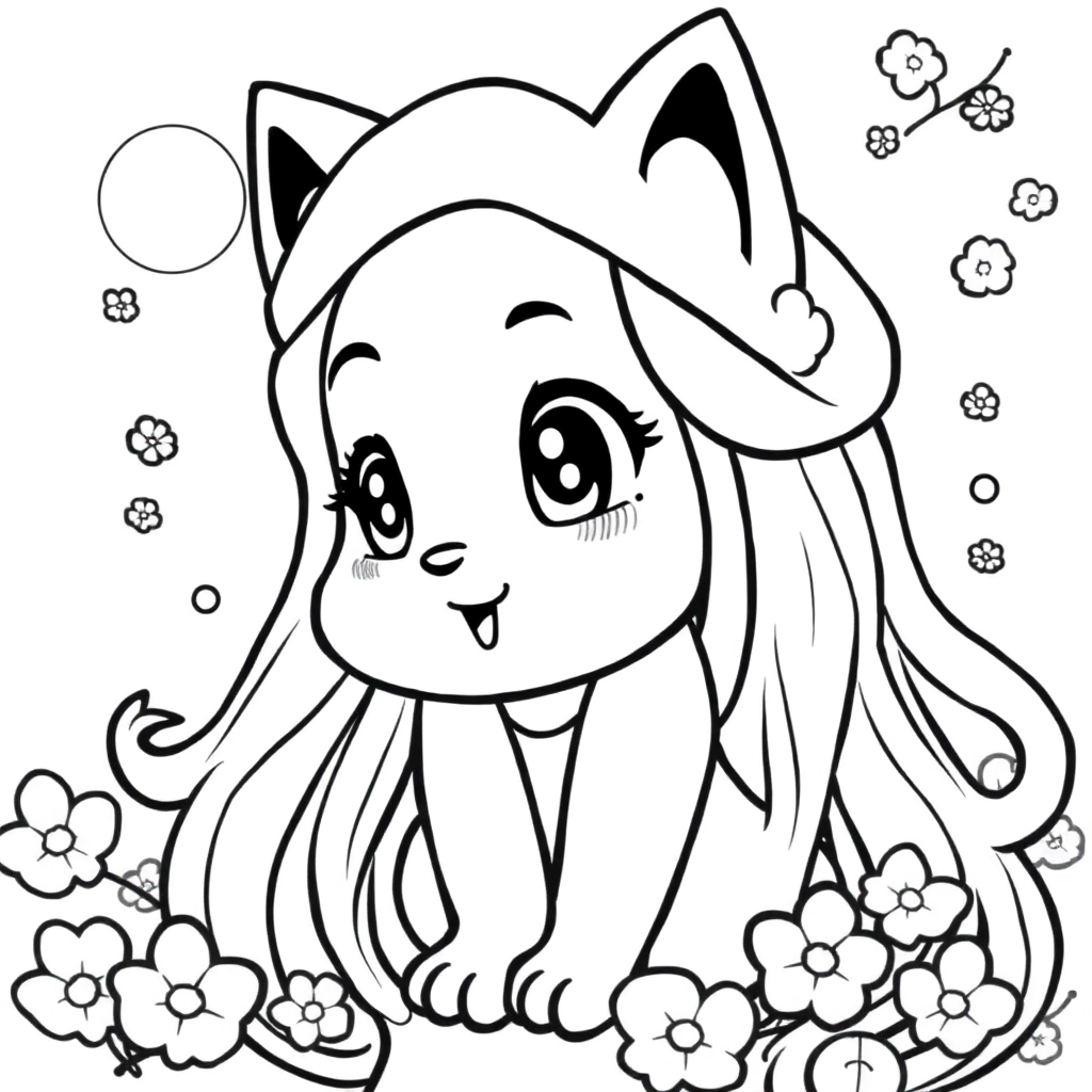 KUROMI Páginas para Colorear