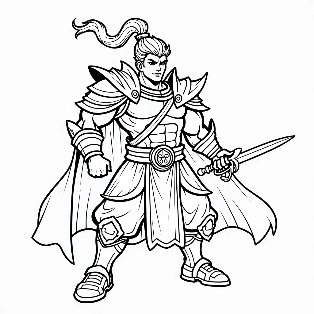 炫蓝斗士炫蓝雷霆王 coloring pages