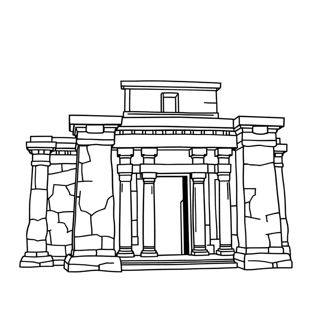 郑州古建筑 Páginas para Colorear