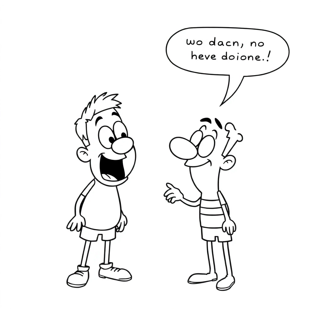 American style humor صفحات التلوين