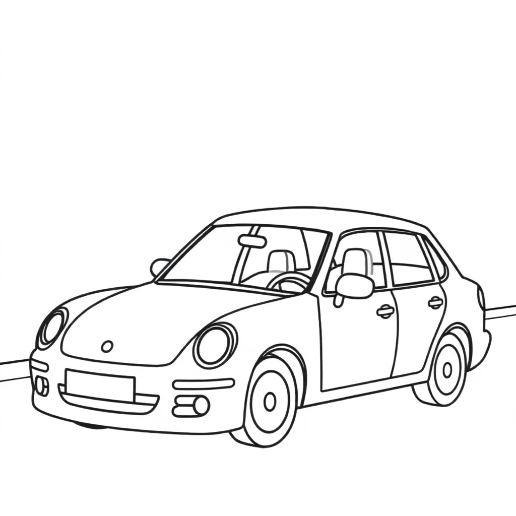 汽车 صفحات التلوين