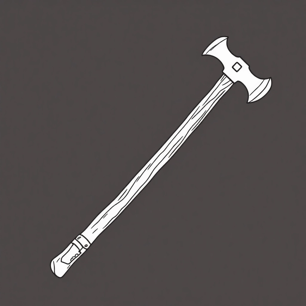 axe Páginas para Colorear
