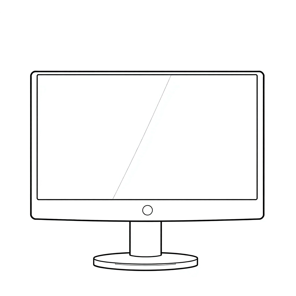 lcd monitor صفحات التلوين