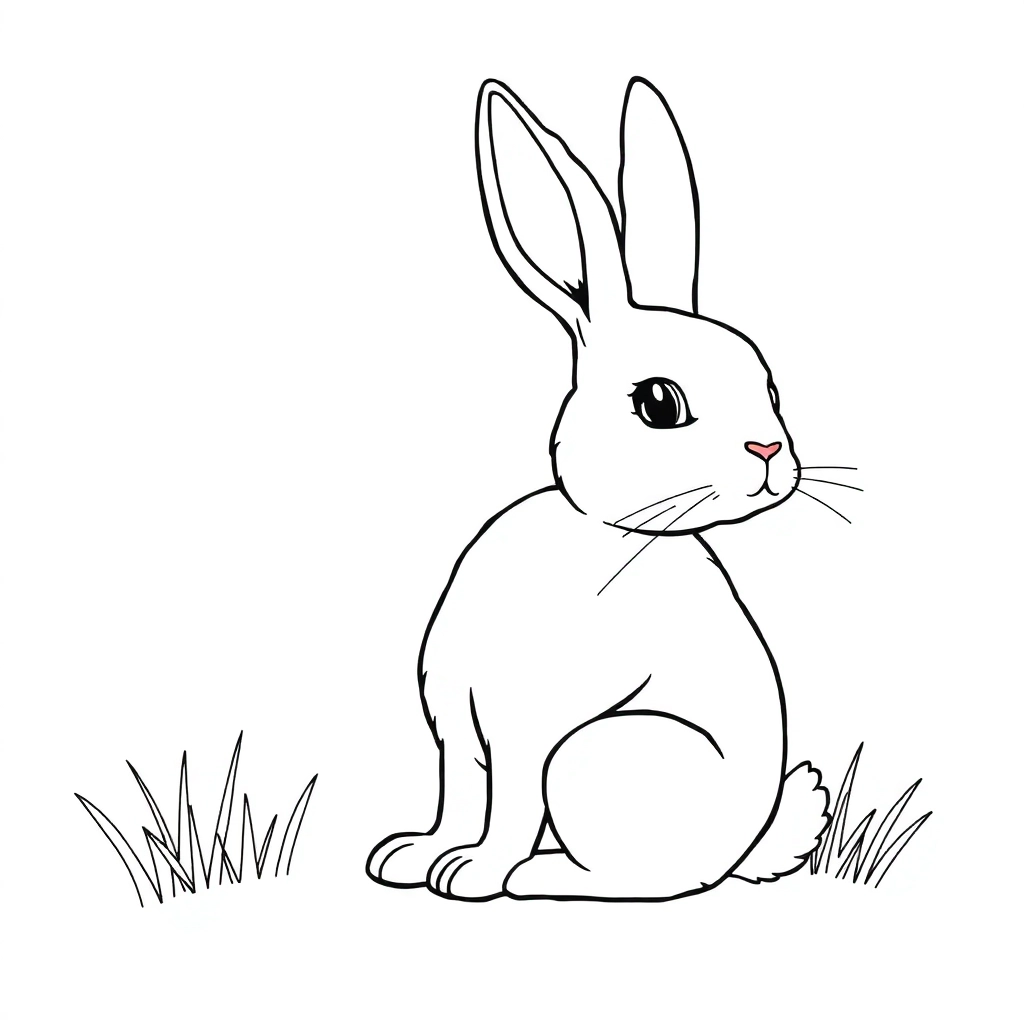 兔子 Coloring Pages