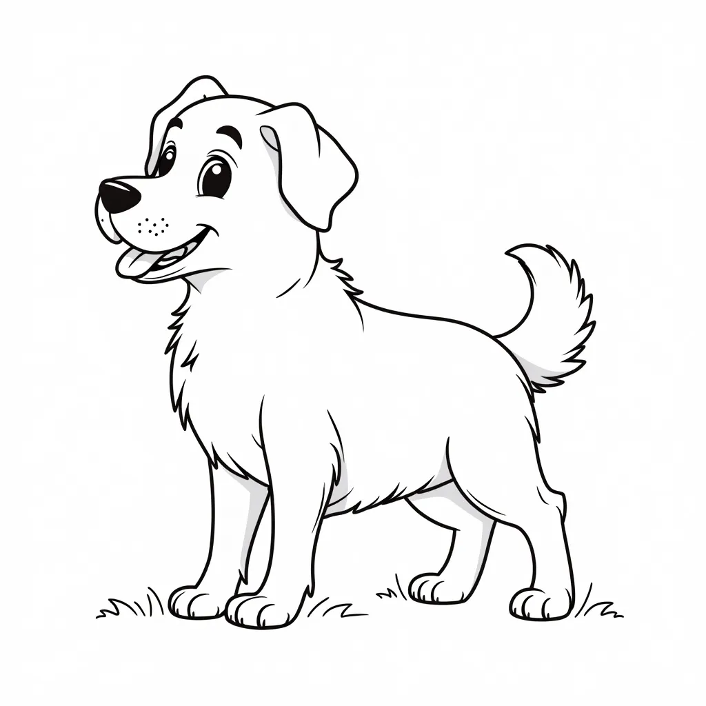 dog coloring pages