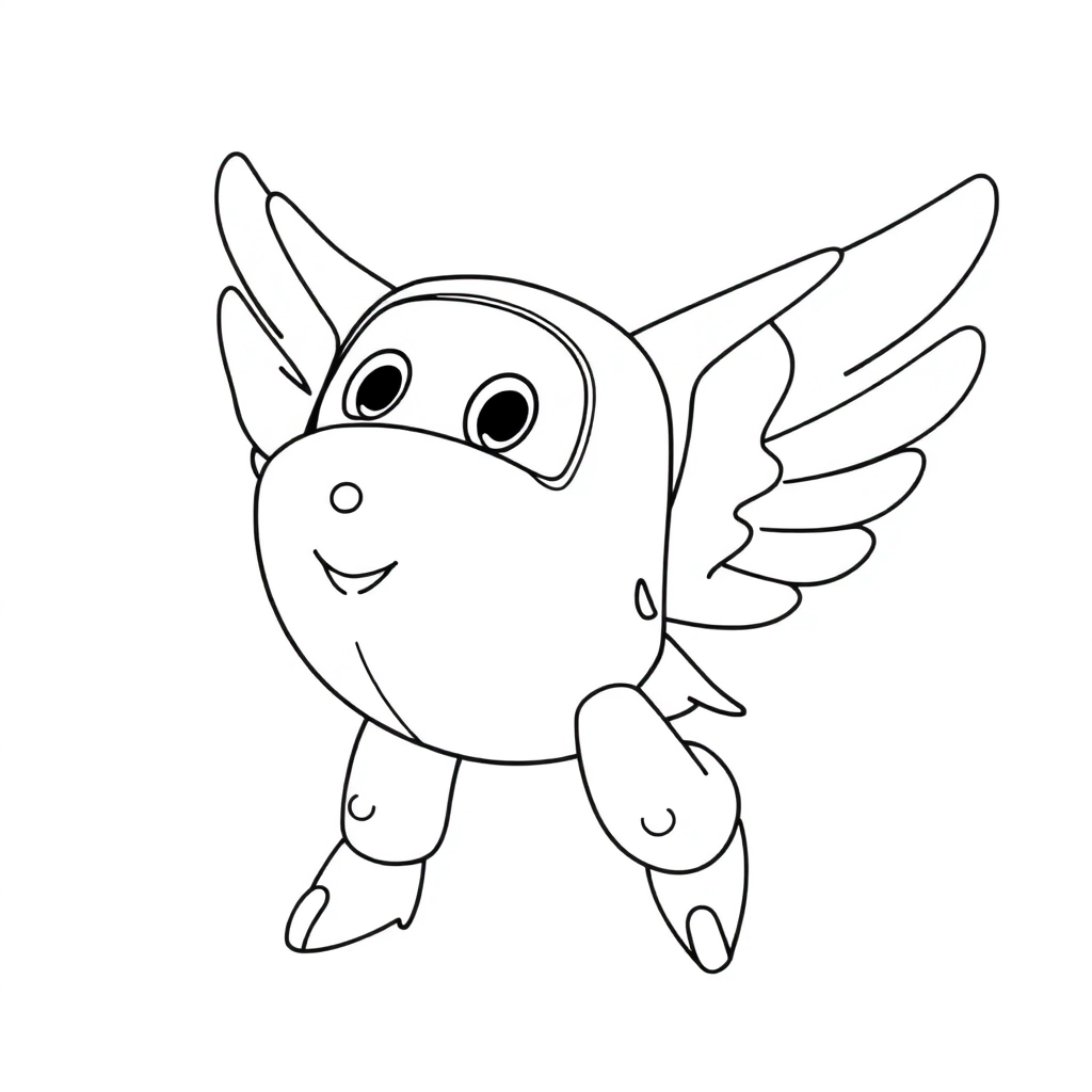 超级飞侠 动画 Páginas para Colorear