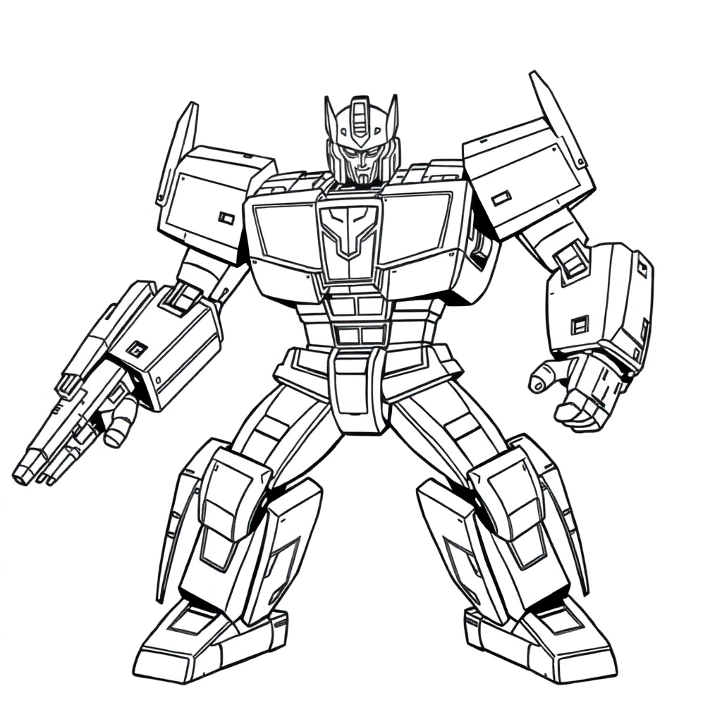 威震天 Coloring Pages