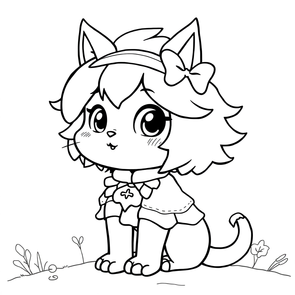 库咯米 Coloring Pages