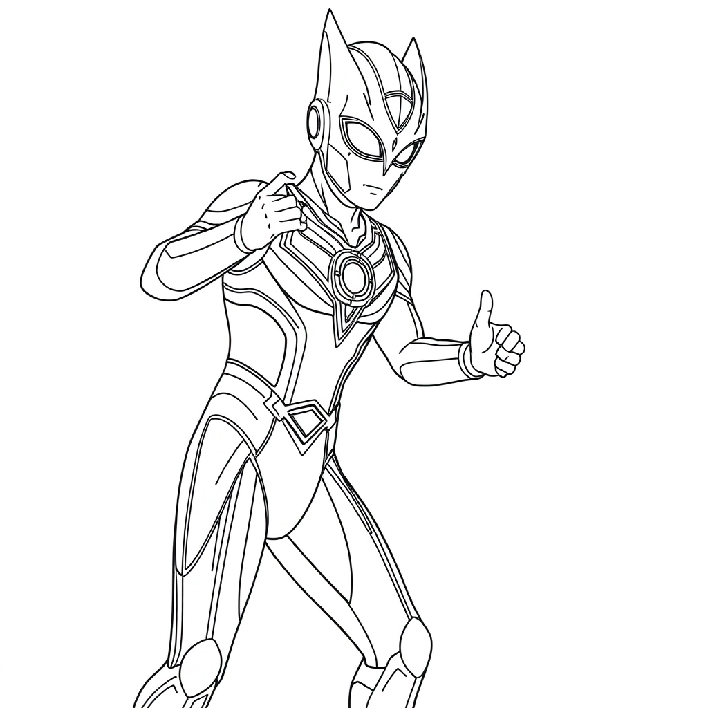 奥特曼 Coloring Pages