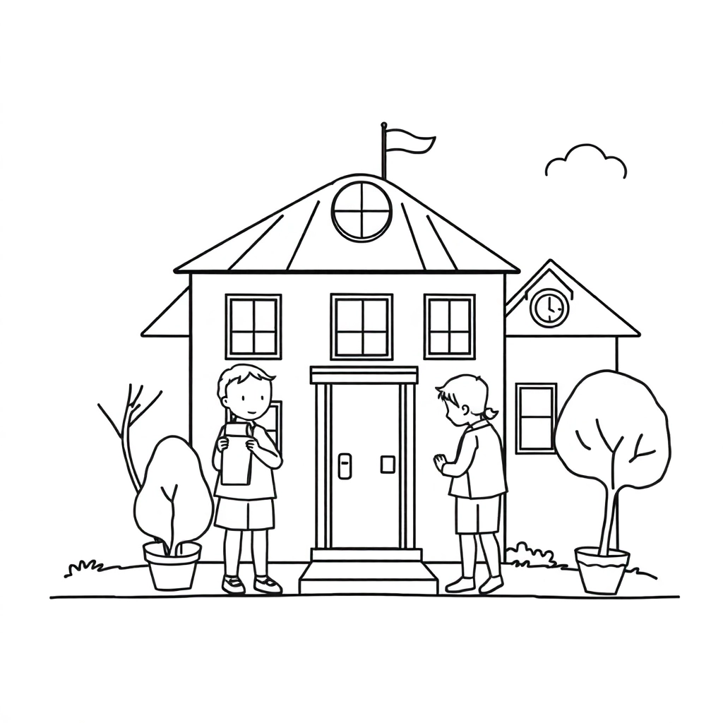 school Coloring Pages