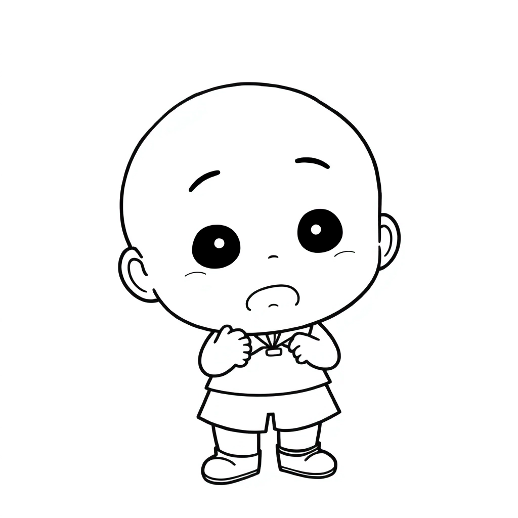 蜡笔小新 Coloring Pages
