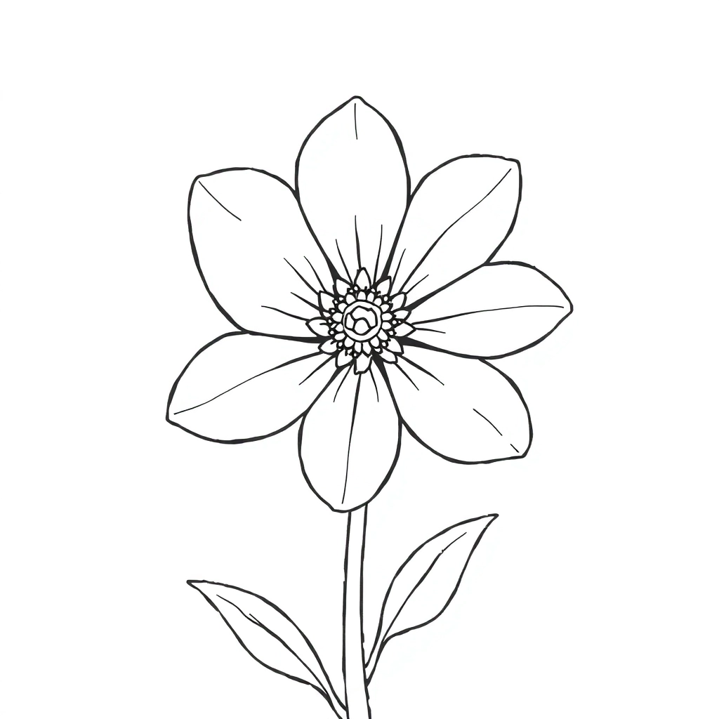 flower Coloring Pages