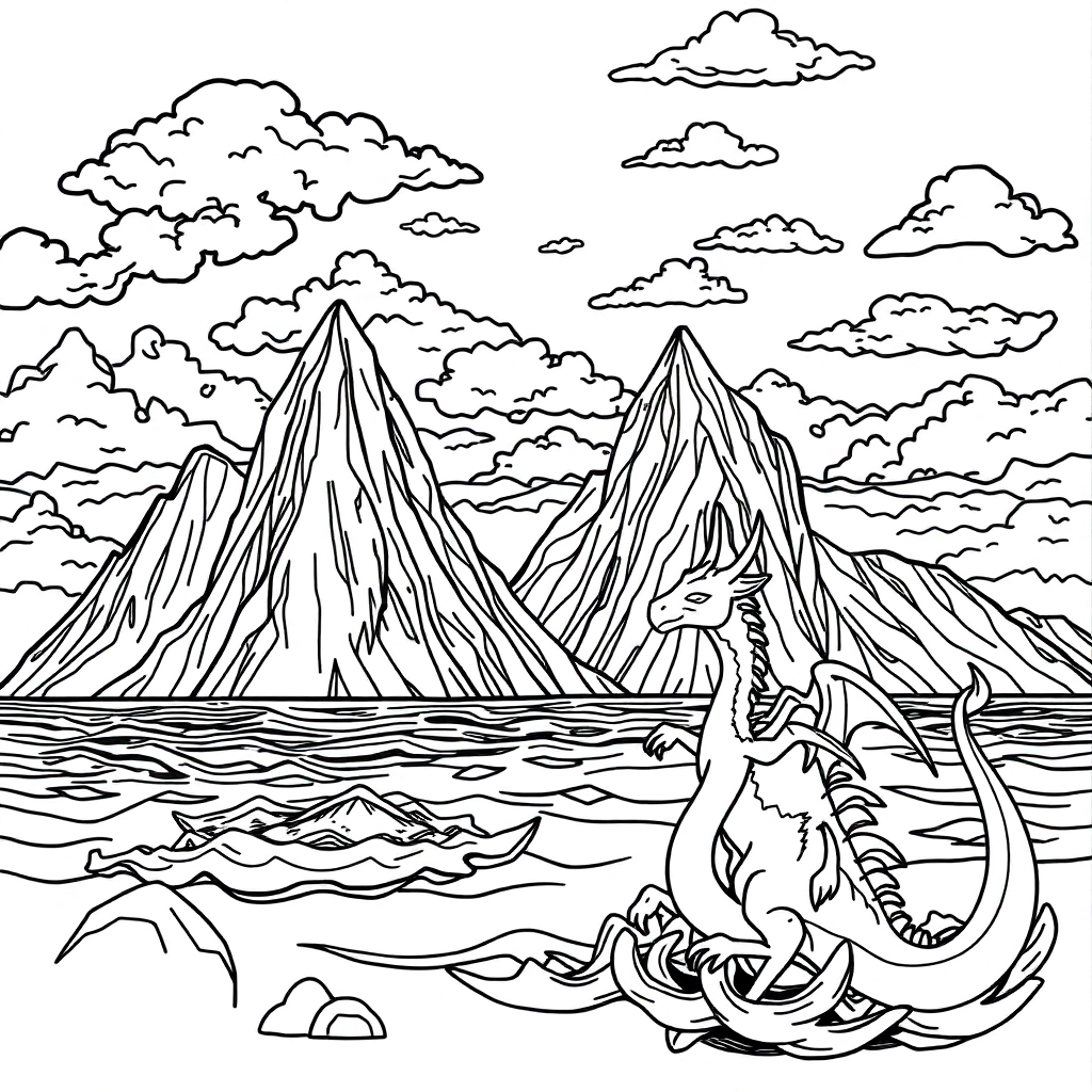 外国山海经 Coloring Pages