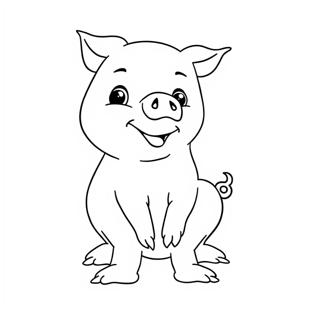 PIG coloring pages