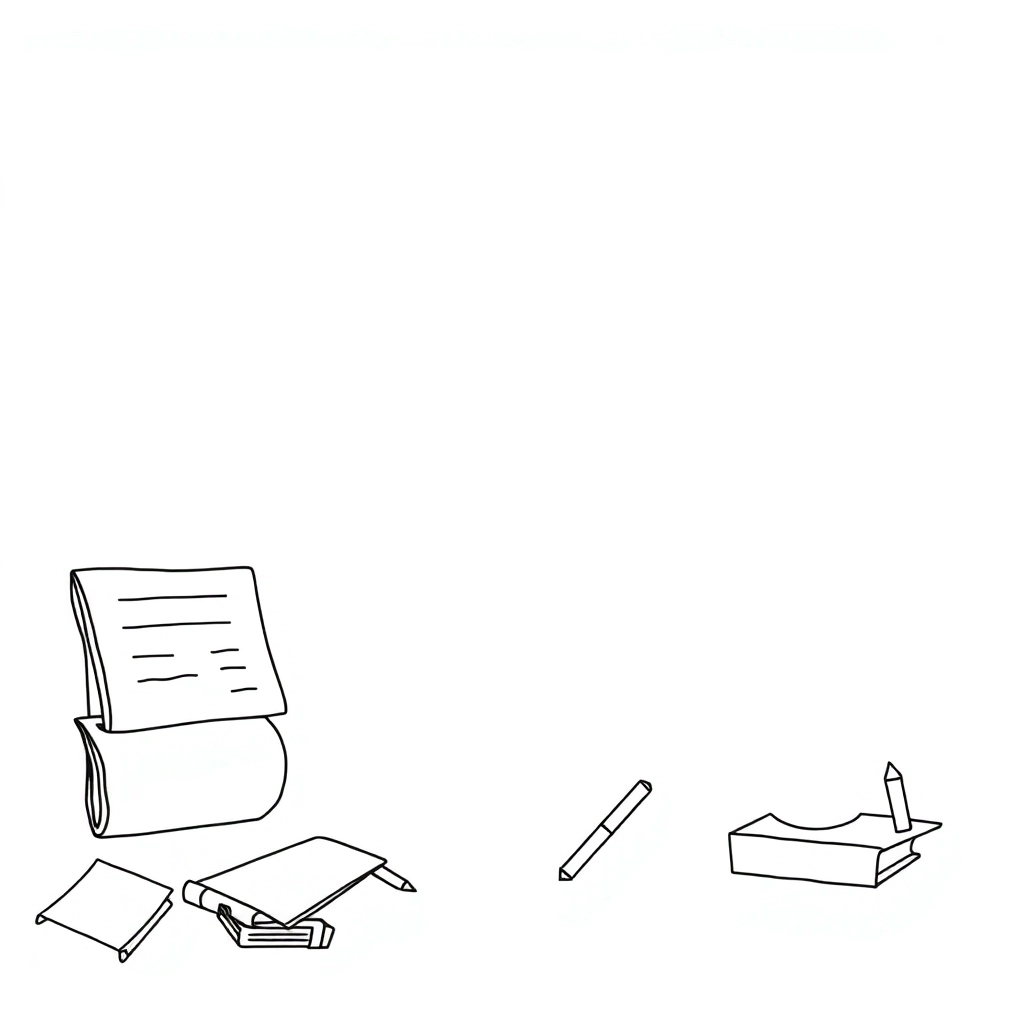 旅行中的数学手抄报 Coloring Pages