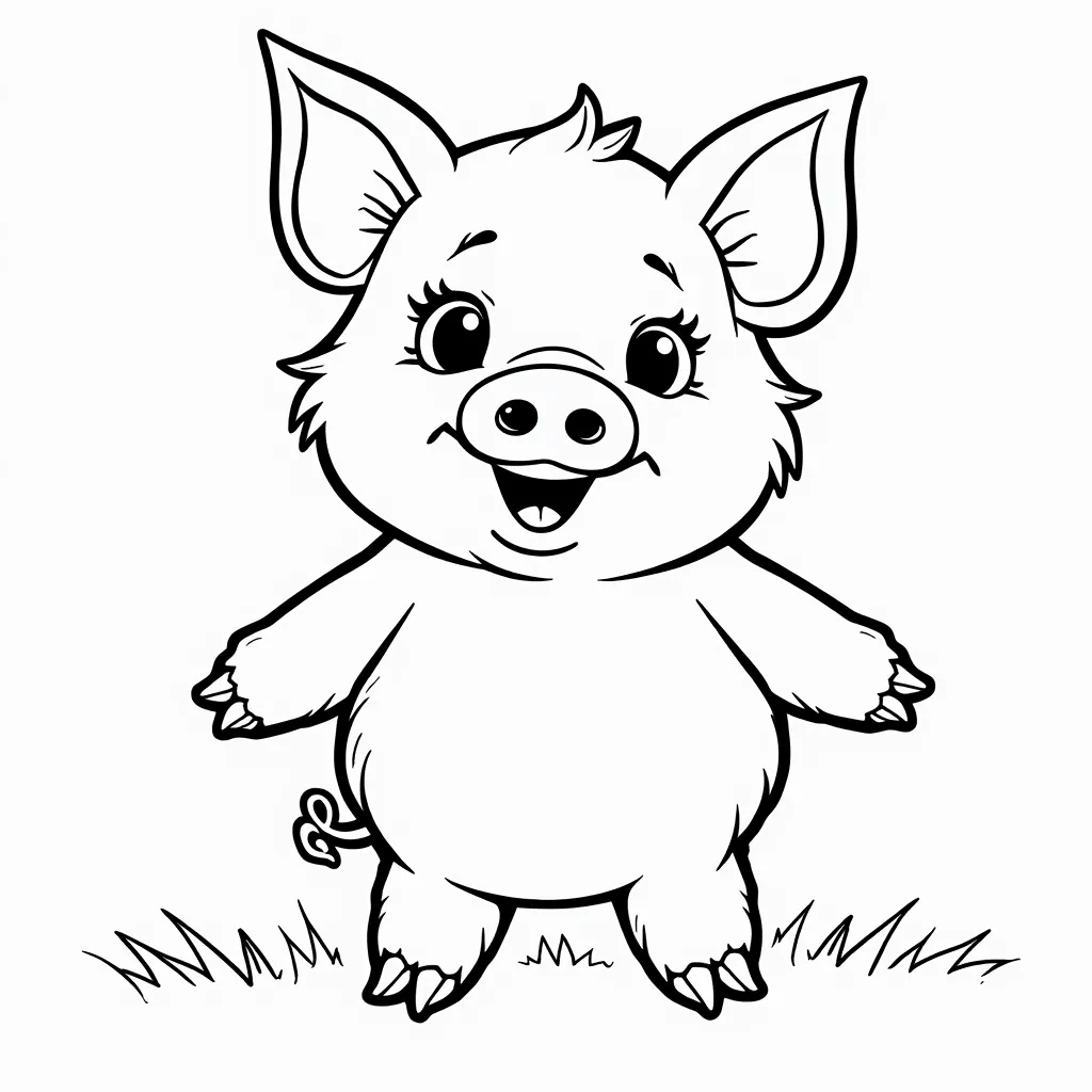 PIG coloring pages