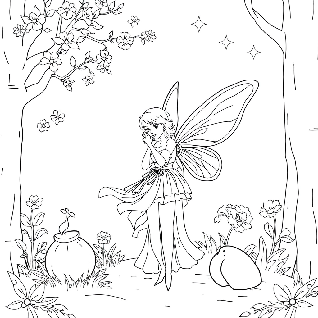 童话 Coloring Pages
