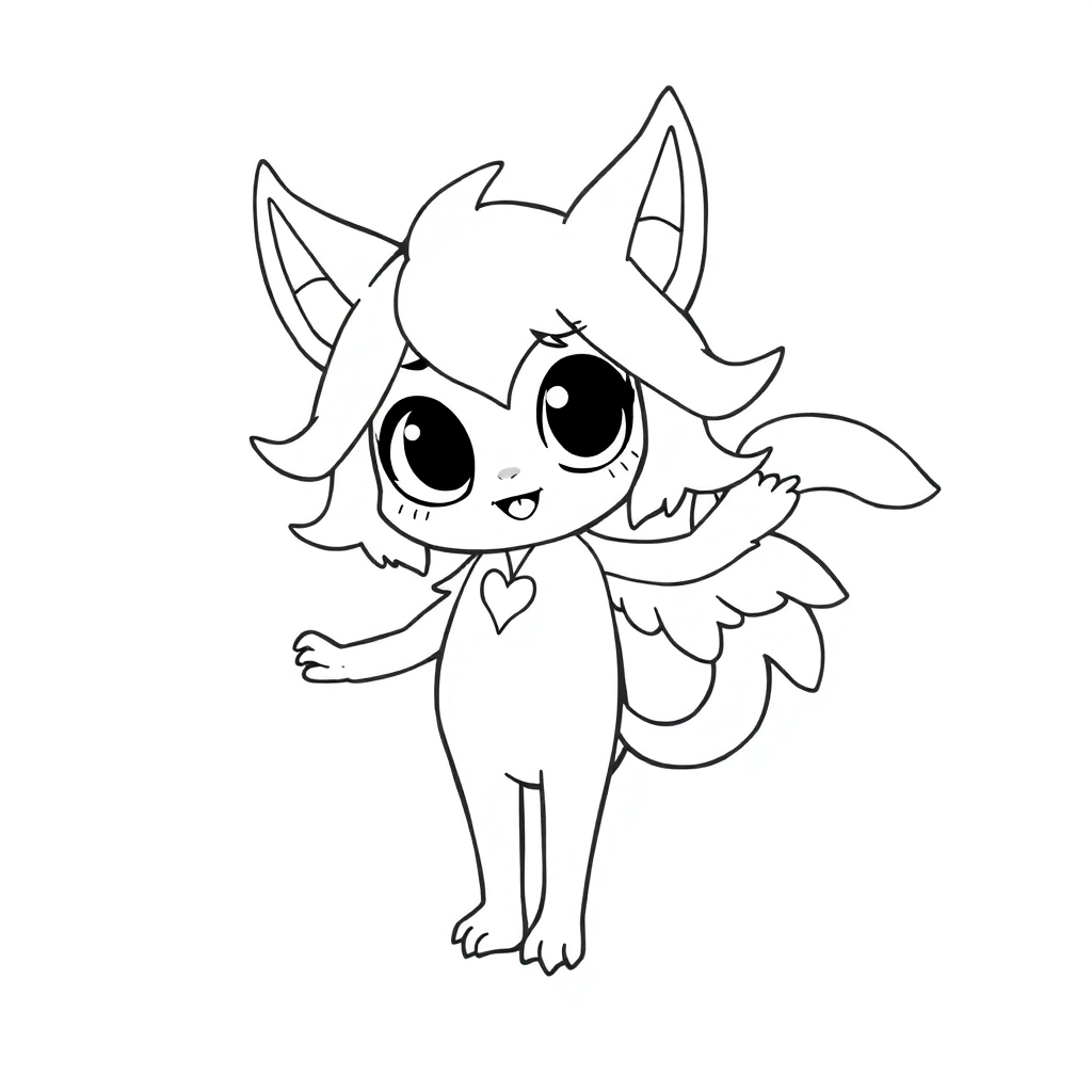 kuromi  صفحات التلوين