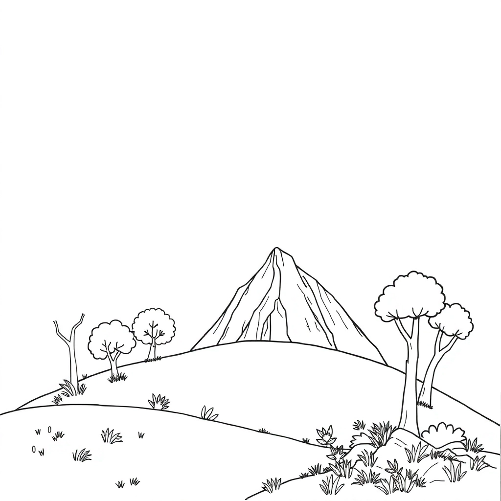 帮我找一张艾青的诗歌我爱这土地为背景的手绘图 Coloring Pages
