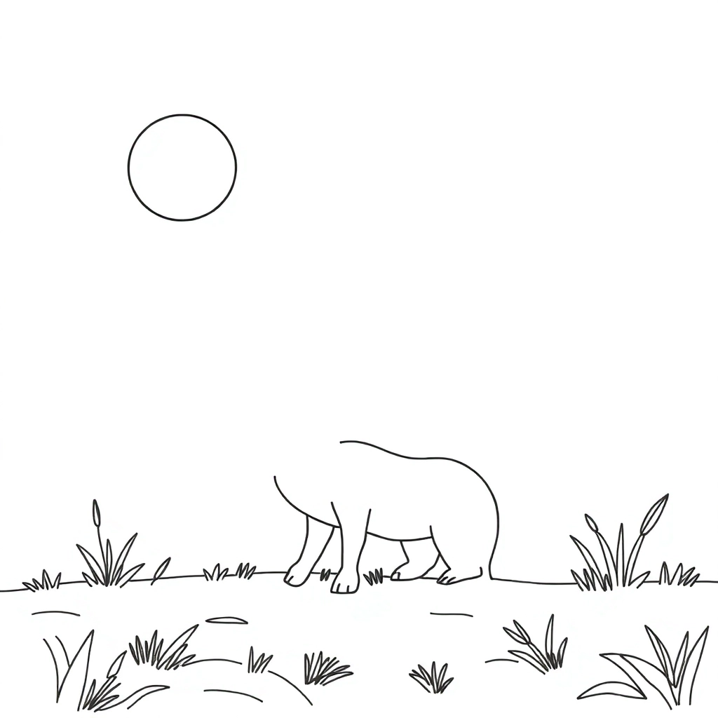 线条画 Coloring Pages
