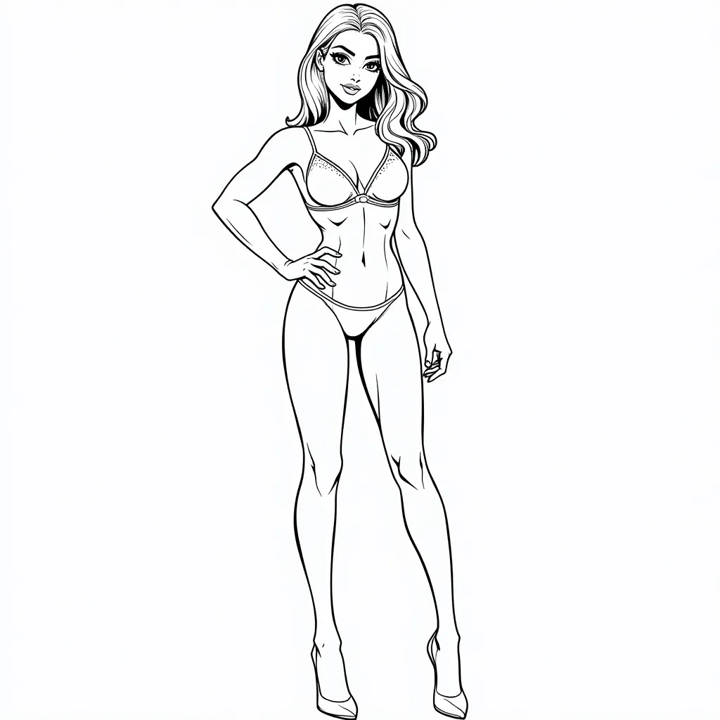 sex lady coloring pages