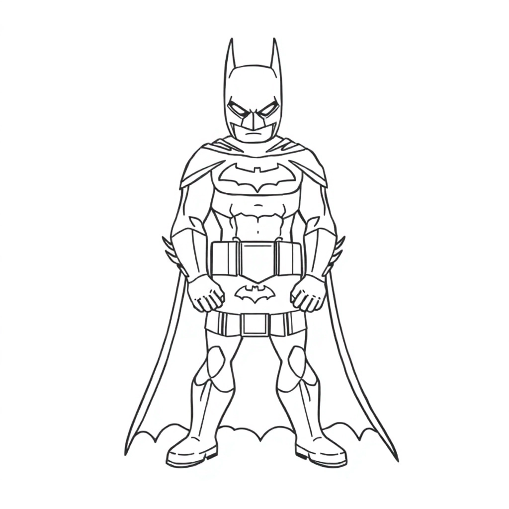 Spoiler batman Páginas para Colorear