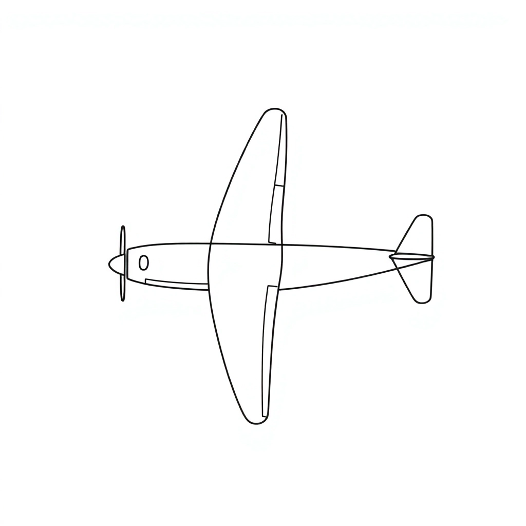 plane صفحات التلوين