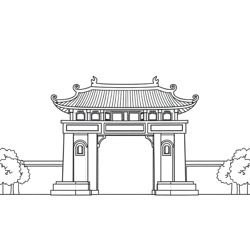 应天门 صفحات التلوين