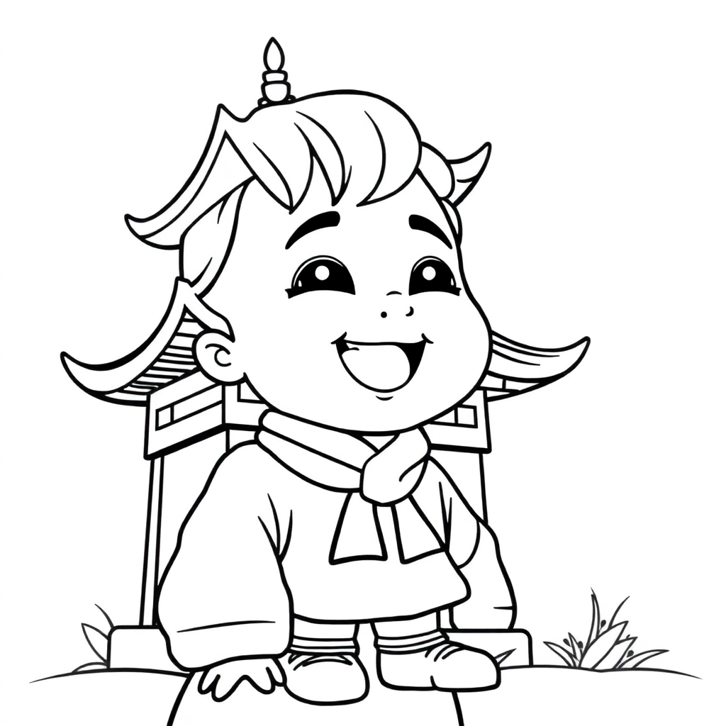 应天门 Coloring Pages