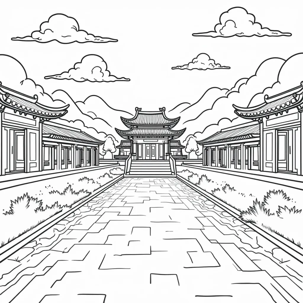 珠海 coloring pages