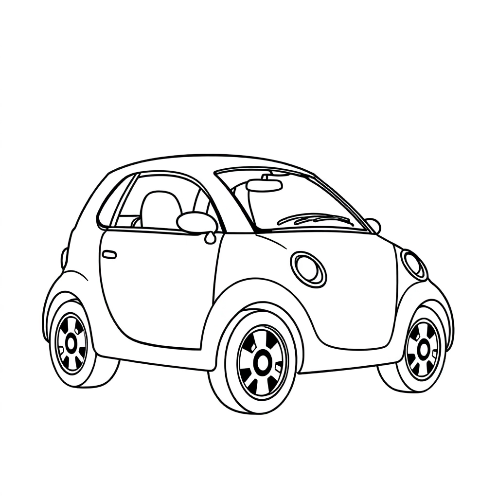 小汽车 صفحات التلوين
