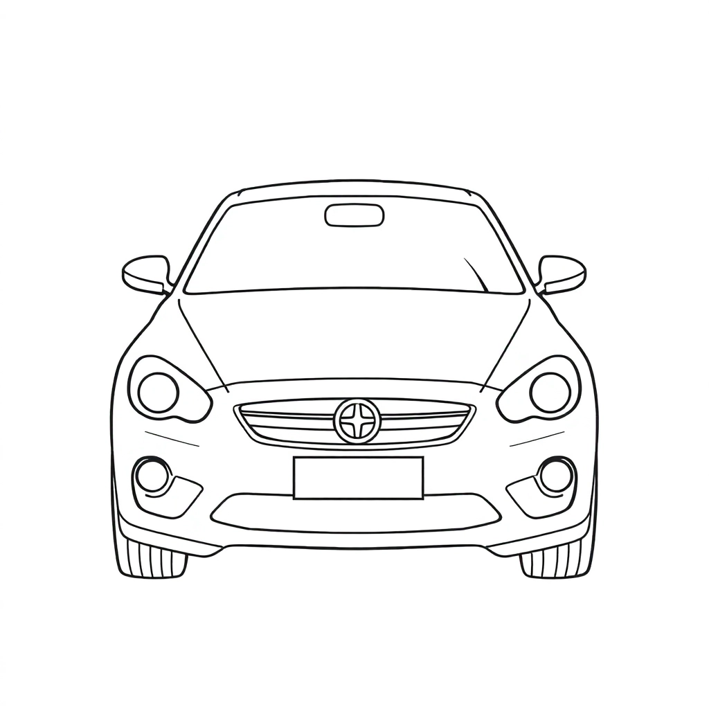 汽车 صفحات التلوين