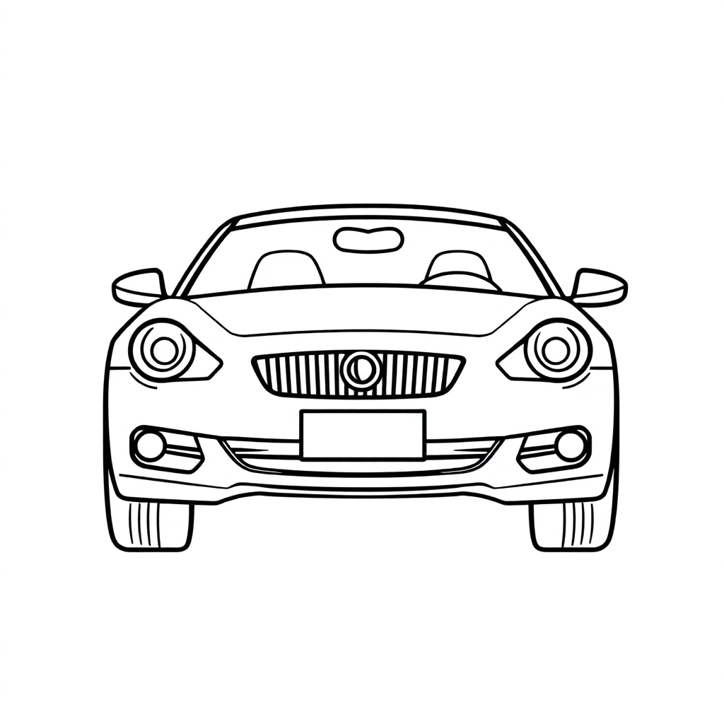 汽车 صفحات التلوين
