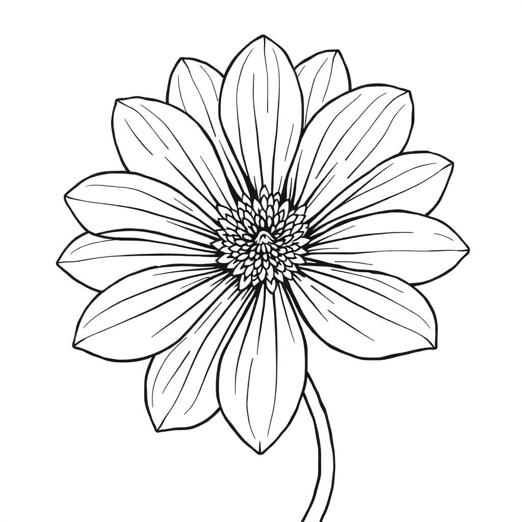 花 صفحات التلوين