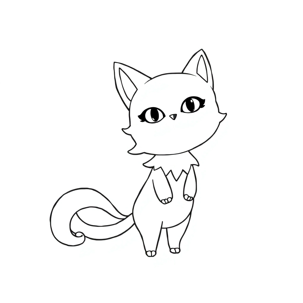 Kuromi Coloring Pages