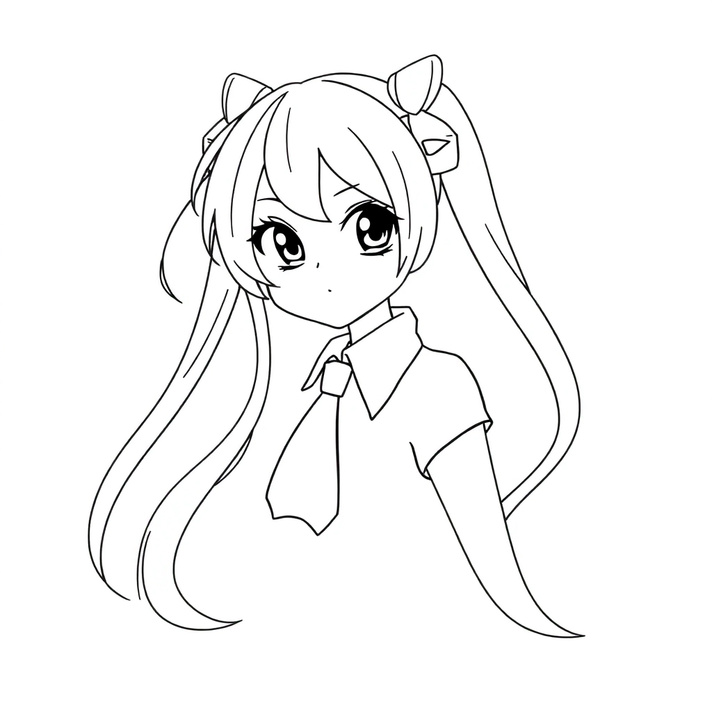 miku صفحات التلوين