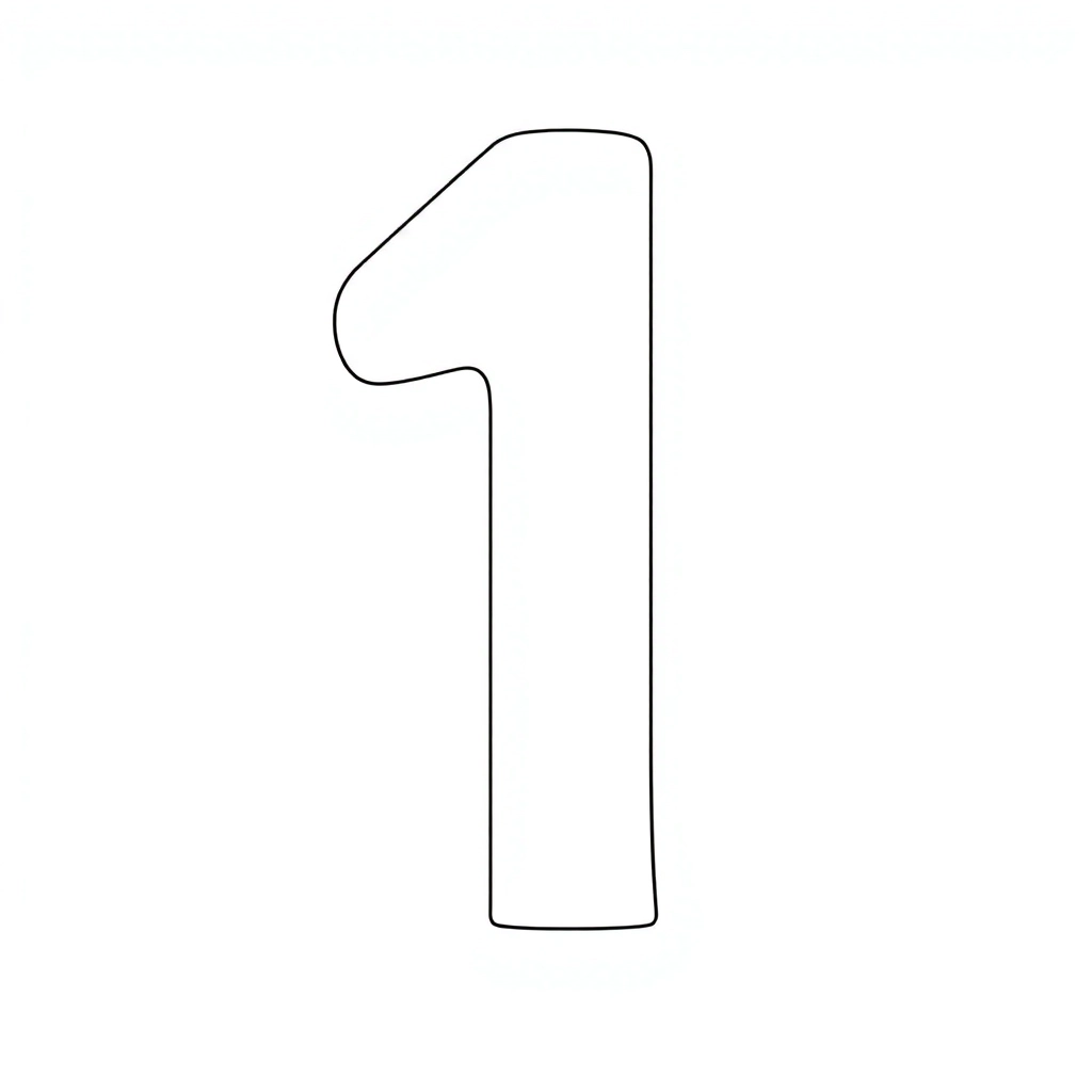 number 1 صفحات التلوين