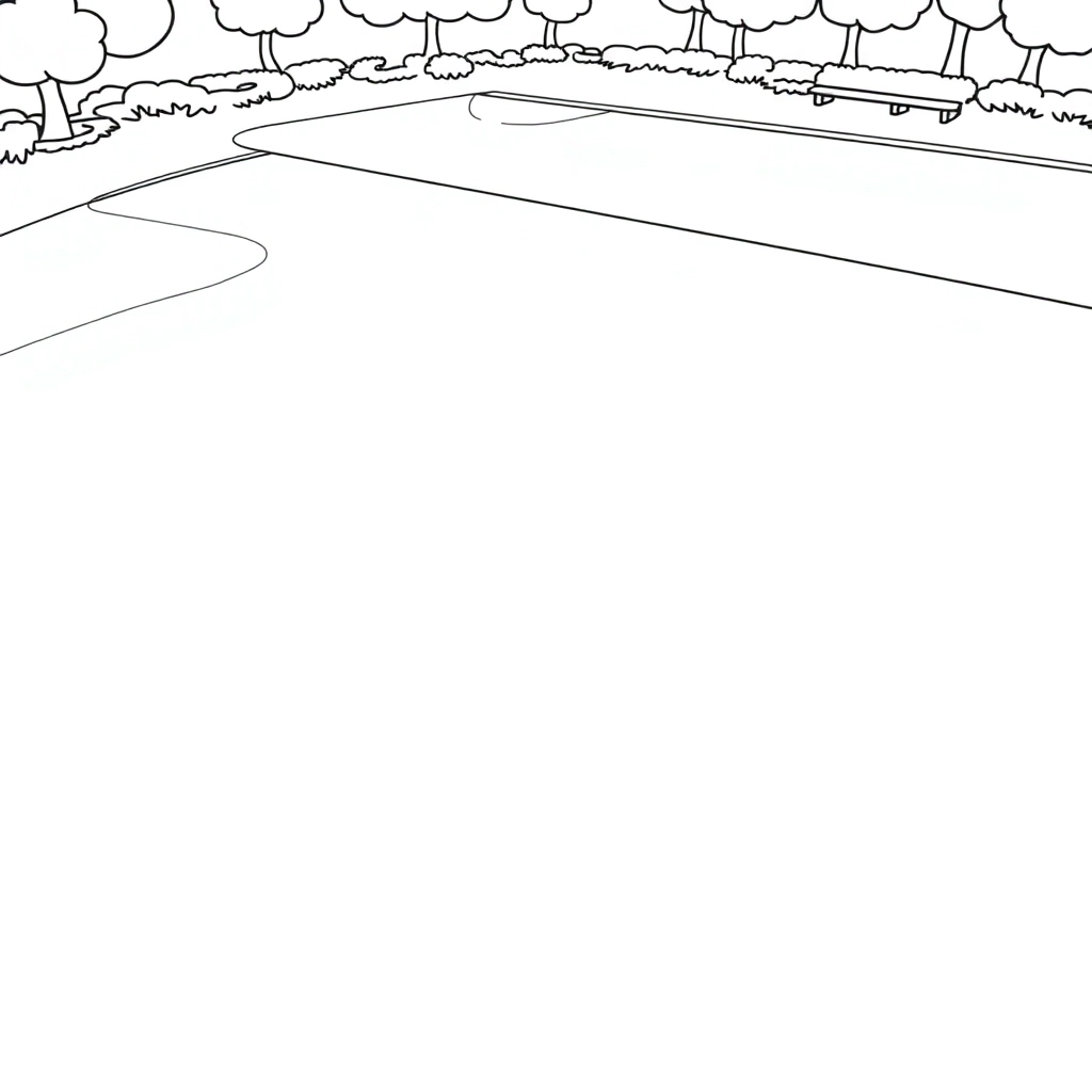 操场 Coloring Pages