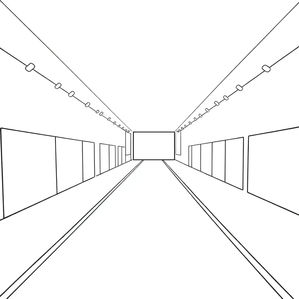 跑道 Coloring Pages