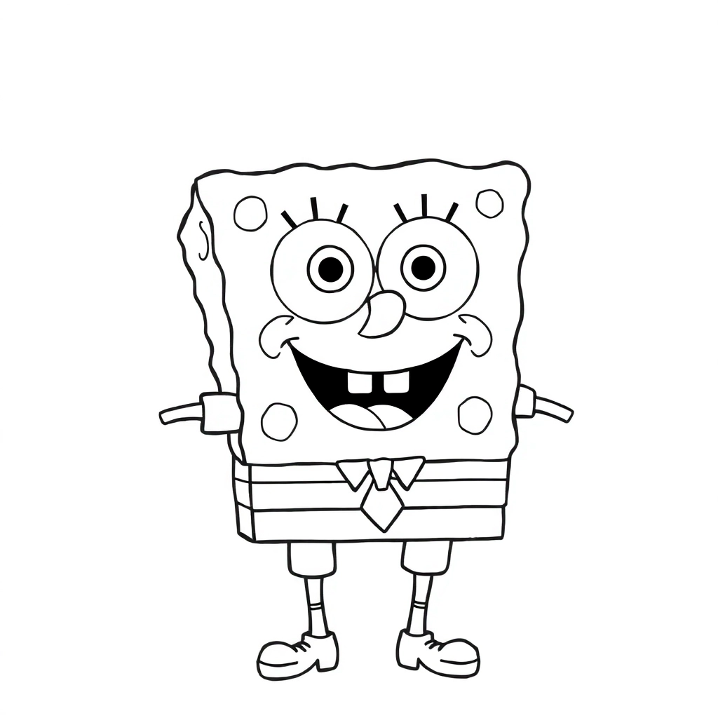 海绵宝宝 Coloring Pages