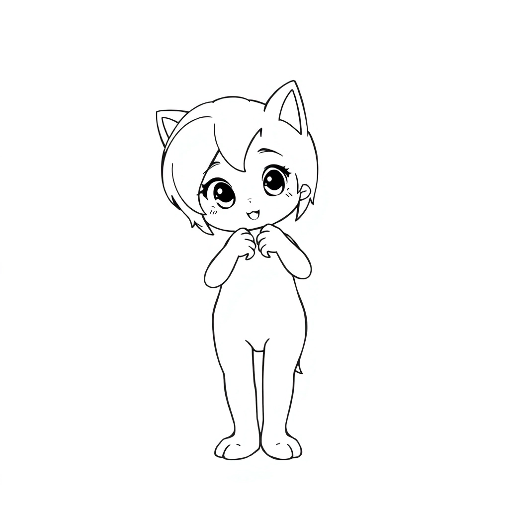 库洛米 Coloring Pages