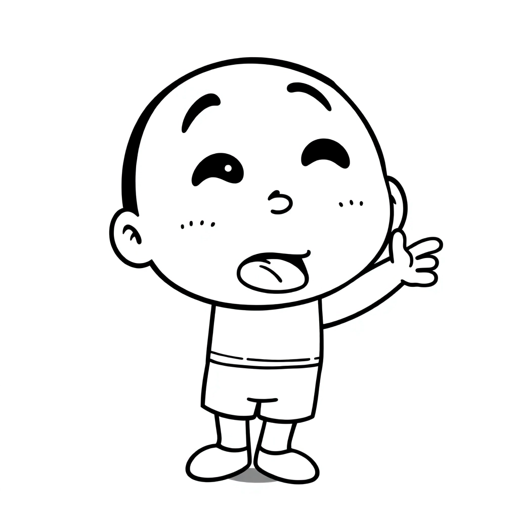 蜡笔小新 Coloring Pages