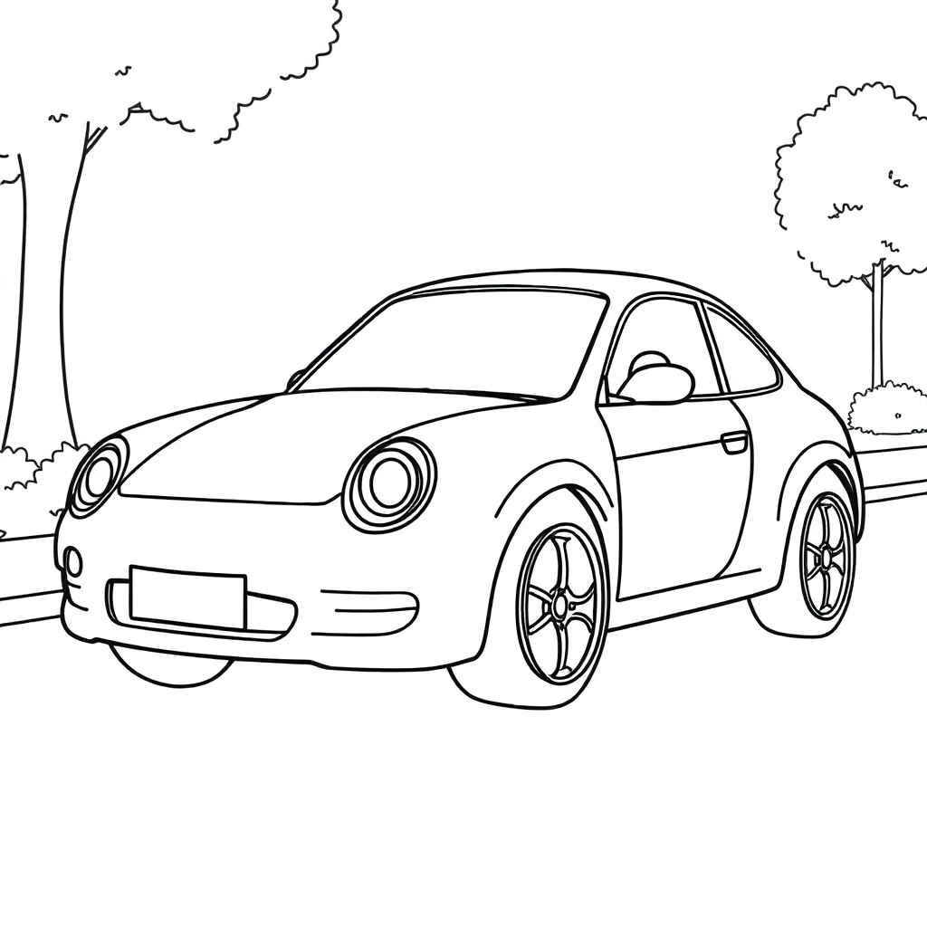 car Coloring Pages