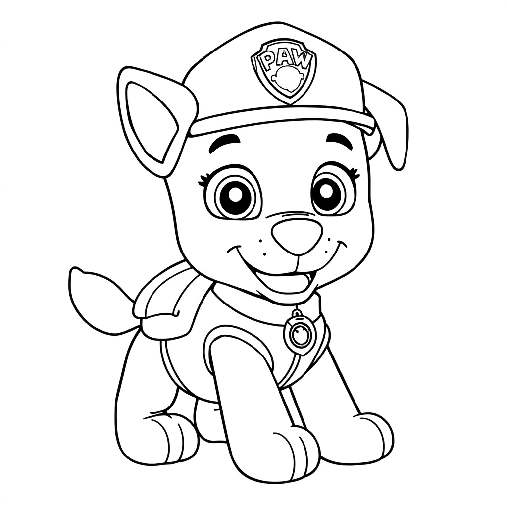 汪汪队 Coloring Pages