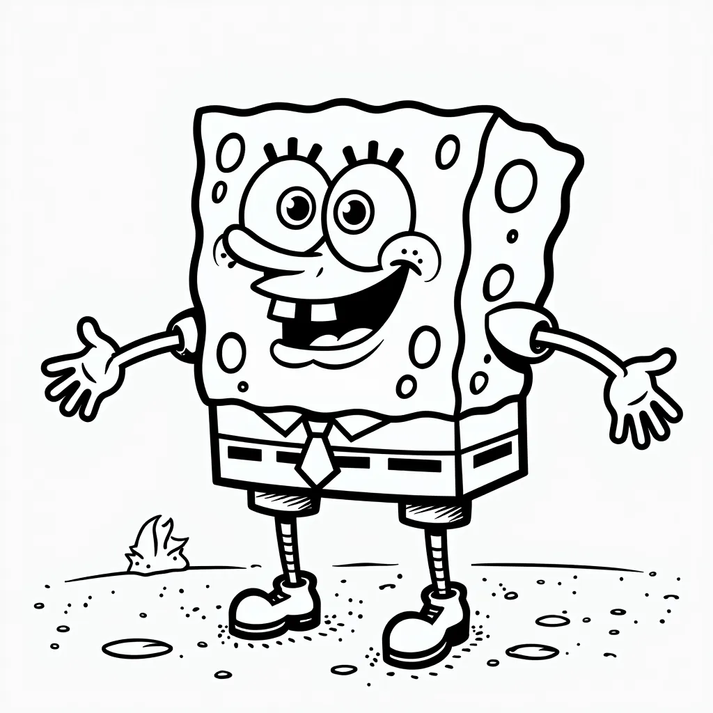 SpongeBob SquarePants coloring pages