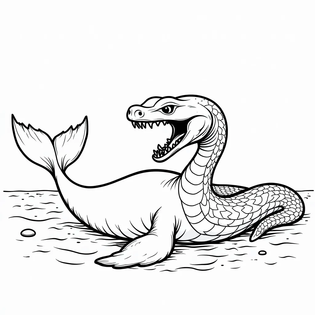 Snake eats whale coloring pages