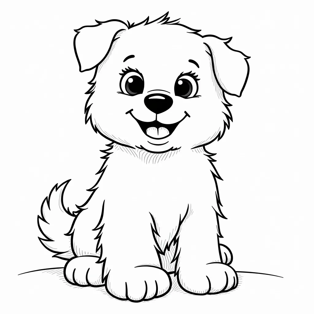 dog coloring pages